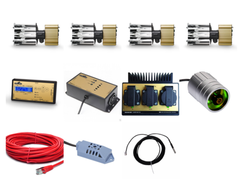 Dimlux 600W EL UHF Expert Series (4 x Light Kit)