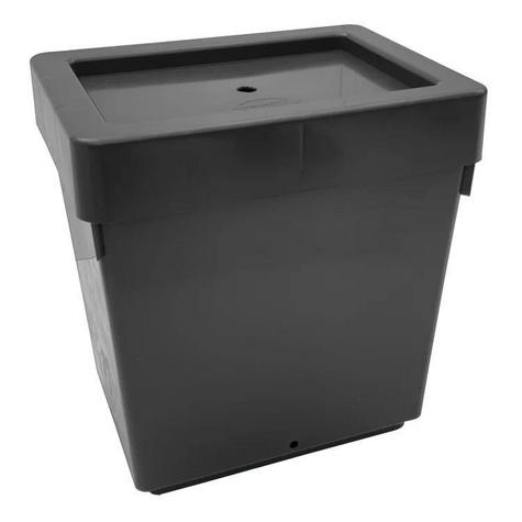 30L Black Tank With 6mm Grommet And Lid - main image