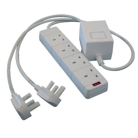 PowerPlant Lightsafe 4 Gang Contactor/Relay Unit - main image