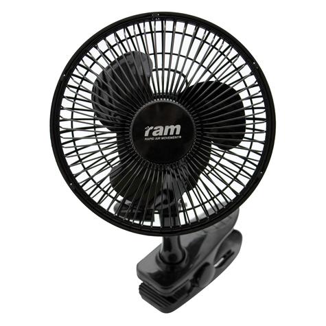 Ram 6" Clip On Fan (Two Speeds)