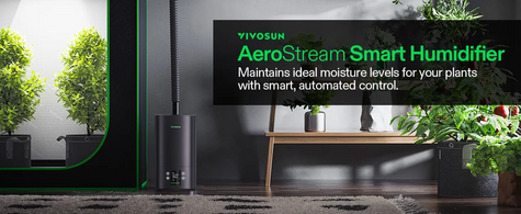 VIVOSUN AeroStream H05 Humidifier with Enviro-Probe 5L tank - main image