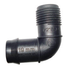 19mm Irrigation Barbed Elbow - thumbnail image 2