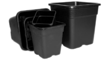 Premium Square Pots -  4 Different Sizes