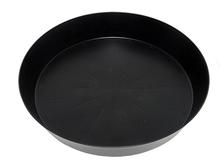 Round Saucer Black - 7 different sizes