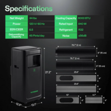 AeroLush C08 Intelligent Air Conditioner - thumbnail image 6