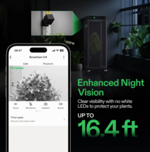 Vivosun GrowCam C4, 2K QHD WiFi Smart Camera - thumbnail image 9