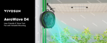AeroWave D4 - 4 Grow Tent Clip Fan with Detachable Hook - thumbnail image 11