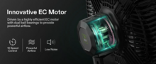 VIVOSUN AeroWave E9 Clip-on Fan - thumbnail image 5