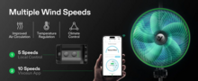VIVOSUN AeroWave E9 Clip-on Fan - thumbnail image 7