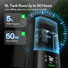 VIVOSUN AeroStream H05 Humidifier with Enviro-Probe 5L tank - thumbnail image 5