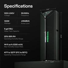 Vivosun AeroStream H19 Intelligent Environmental 19L Humidifier - thumbnail image 7